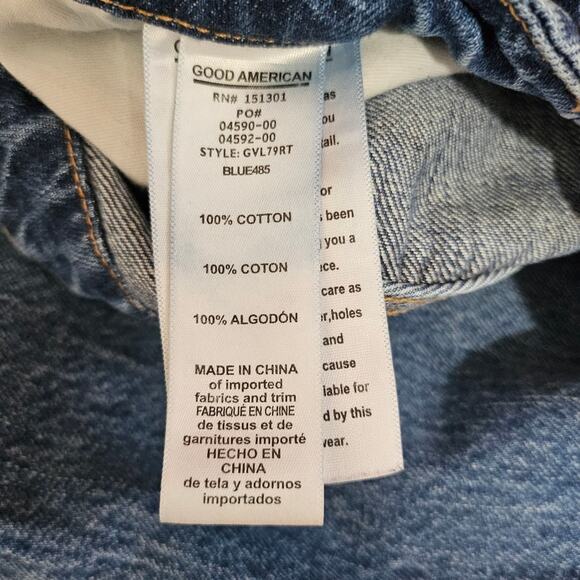 Good American Good Vintage Straight Jeans - Picture 8 of 8